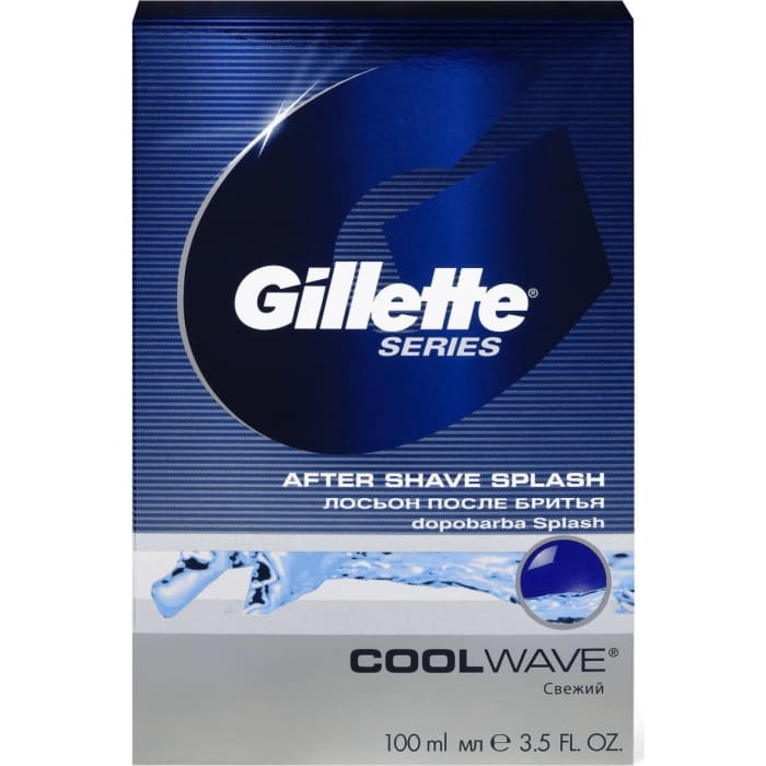 After shave splash Cool Wave Gillette 1un 100ml