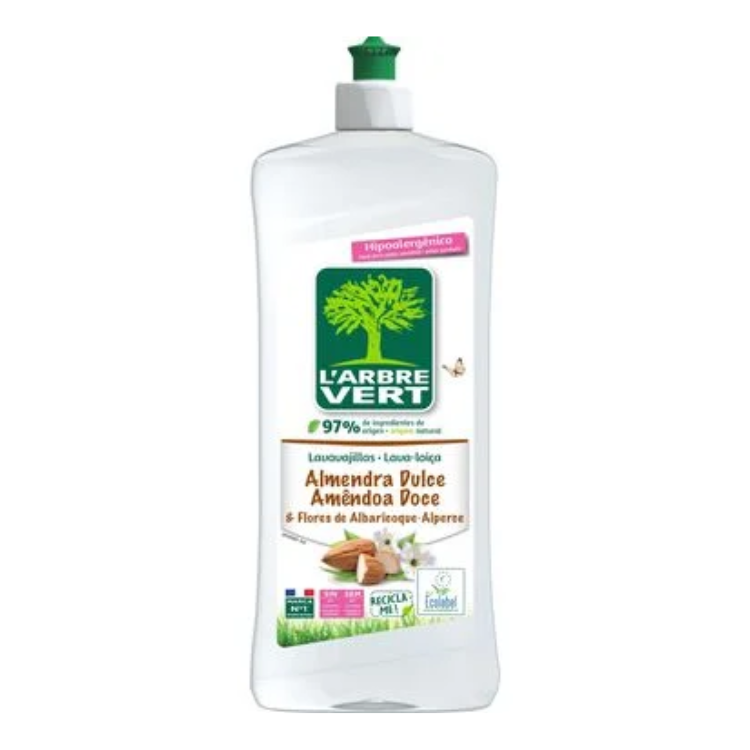 L'arbreVert Sweet Almond Hand Dishwashing Liquid 750ml