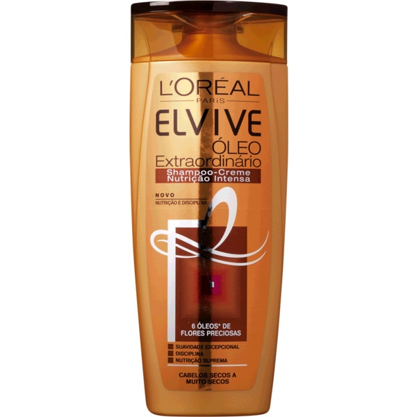 Cream-Shampoo Elvive Extraordinary Oil 250ml