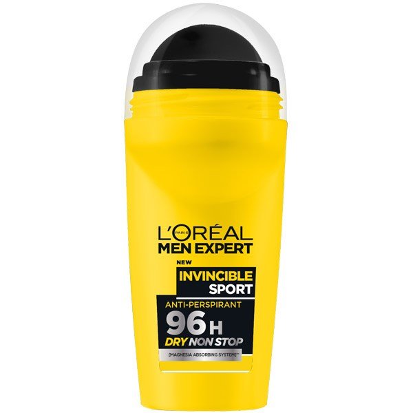 Deo Roll-On Invicible Sport 96h L'Oreal 50ml
