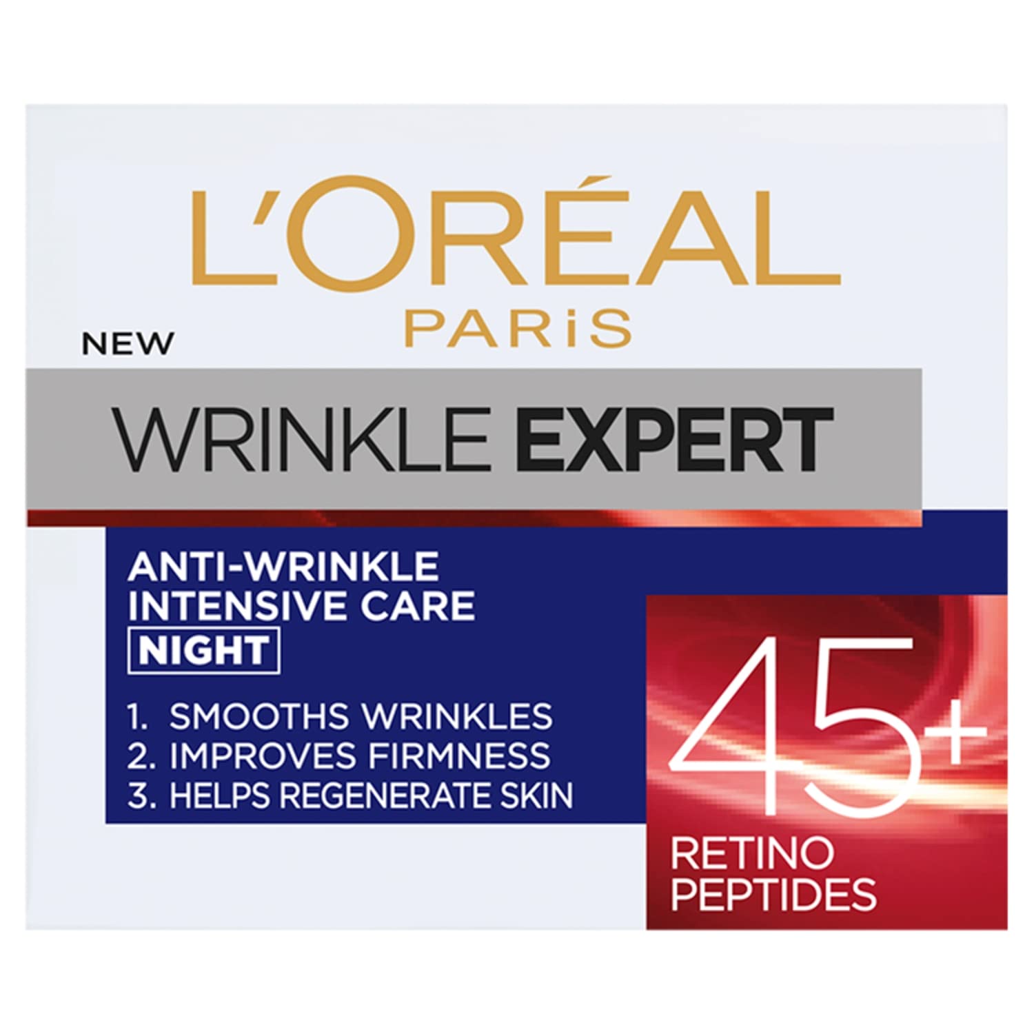 Loreal Anti-Wrinkle Night Face Cream 45+ 50ml