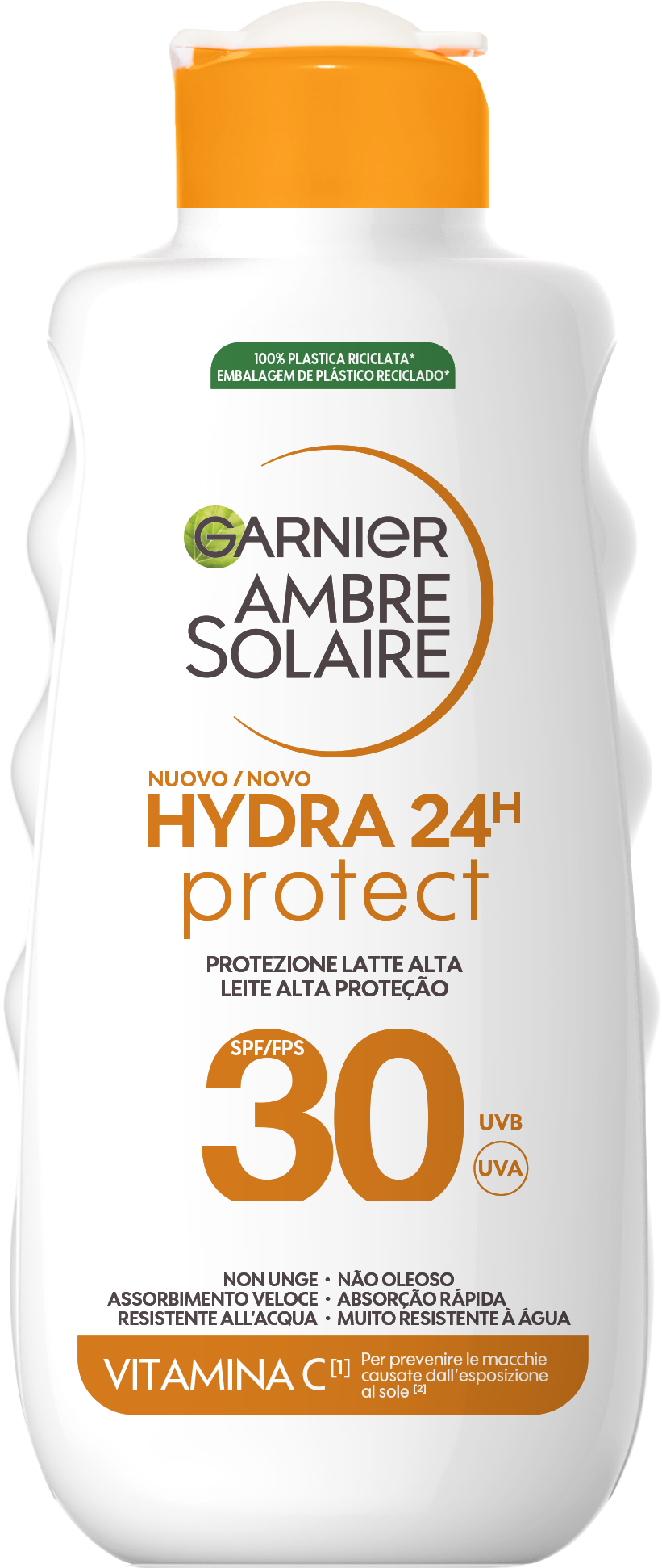 Leite Garnier Ambre Solaire hydra FPS 30 175ml