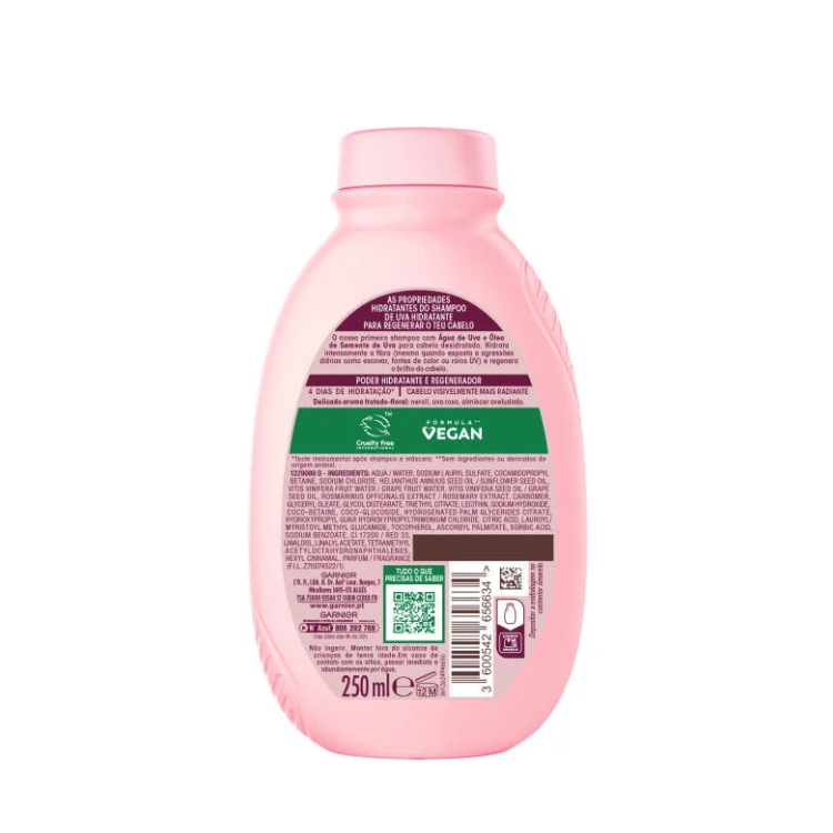 Champô uva hidratante Ultra Suave 250ml