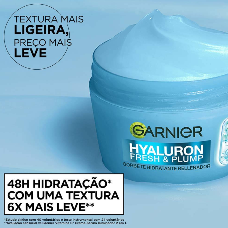 Garnier Hyaluron Fresh&Plump Creme Hidratante Preenchedor 85ml