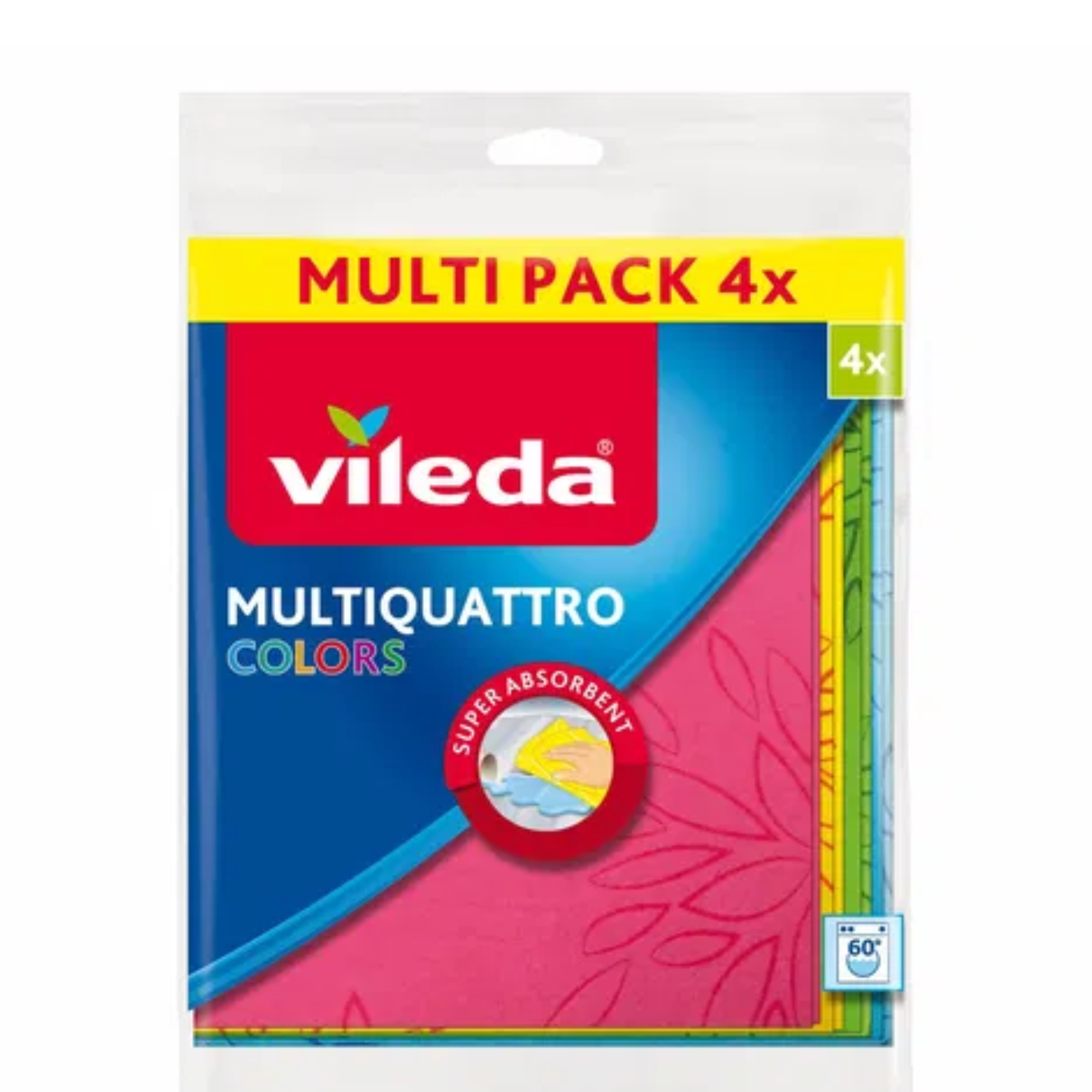 Multiquatro cloth Vileda 4un