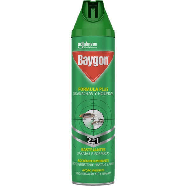 Insecticide cockroaches and ants Baygon 400ml