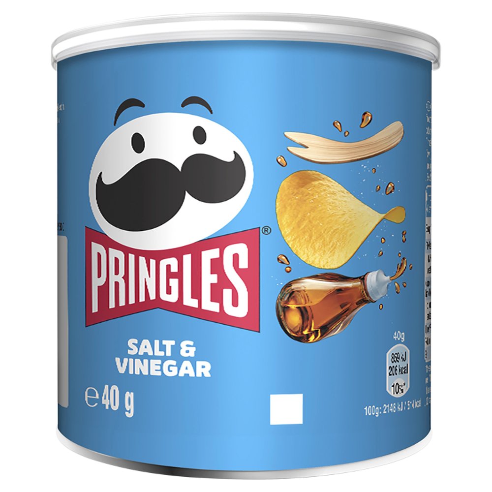 Pringles salt & vinegar 40gr