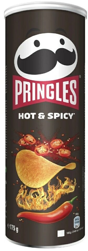 Pringles Hot & Spicy 175gr