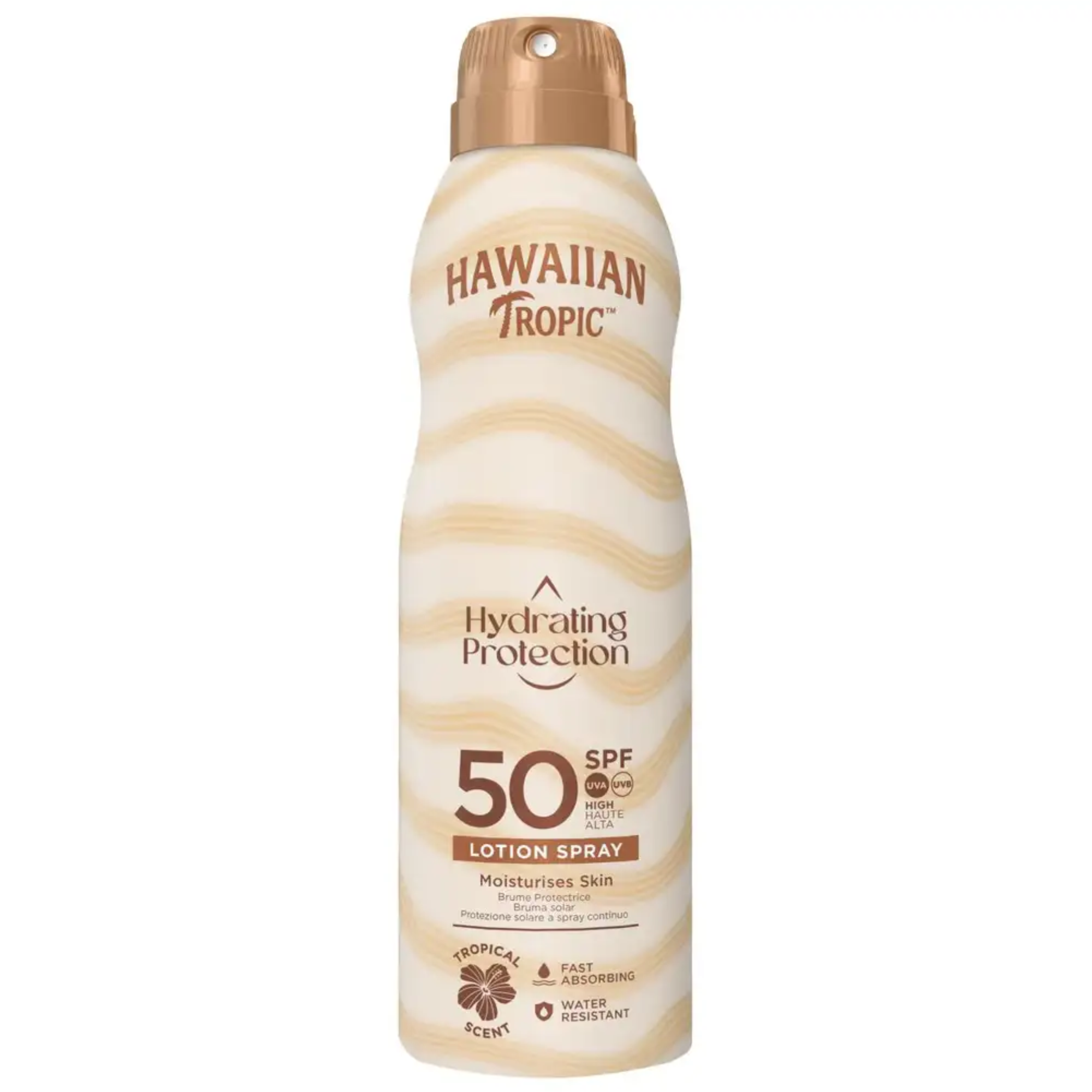 Protetor Solar Spray FPS 50 Hawaiian Tropic 220ml