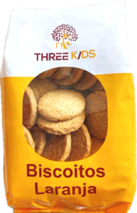 Three Kids Orange Cookies 200g