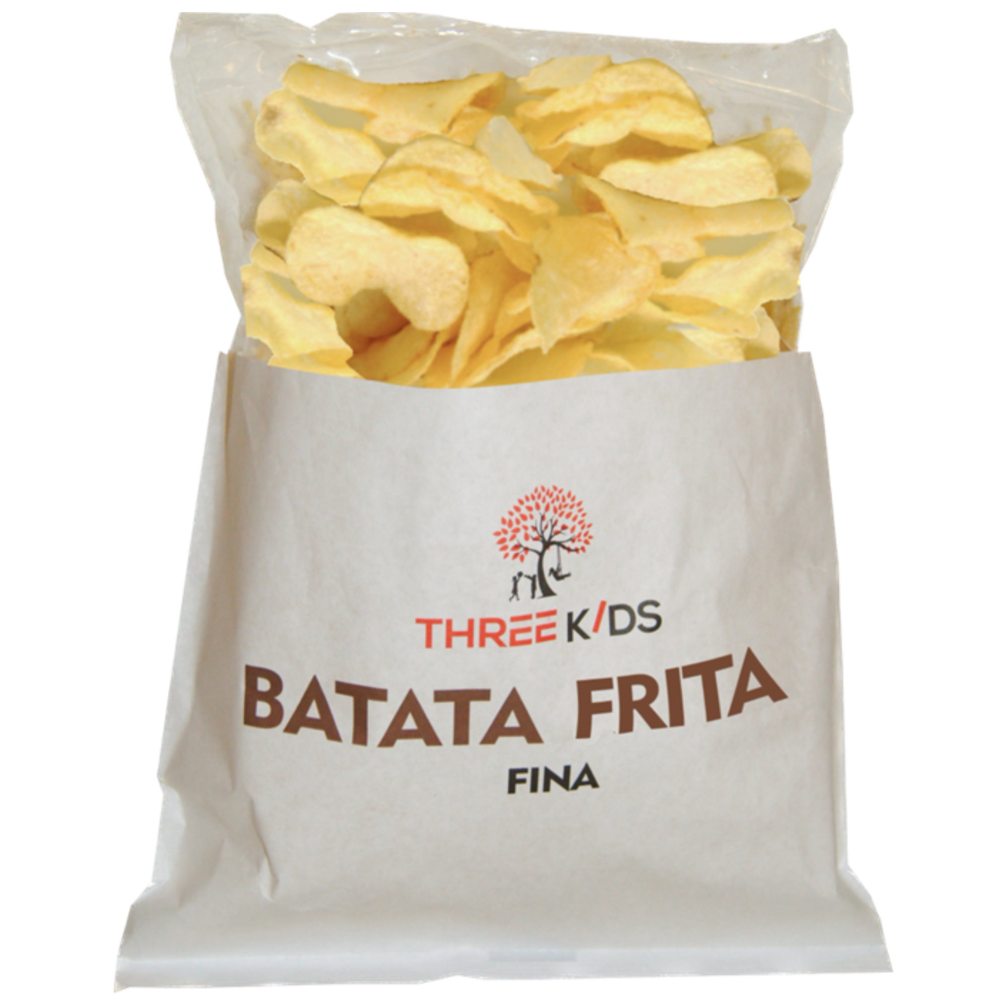 Batata Frita Rodela fina Three Kids 150g