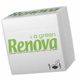 Guardanapos 30x32 1F Renova Green 100un