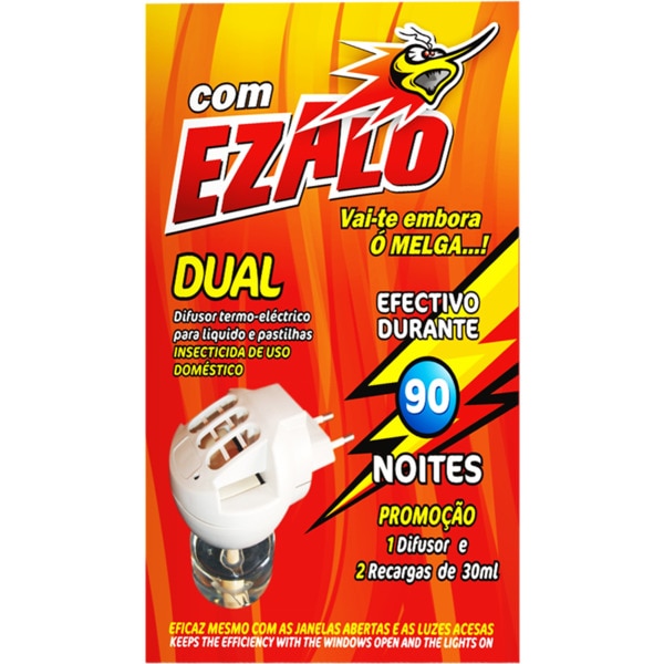 Ezalo Duo diffuser 90 nights w/2 refill 30ml
