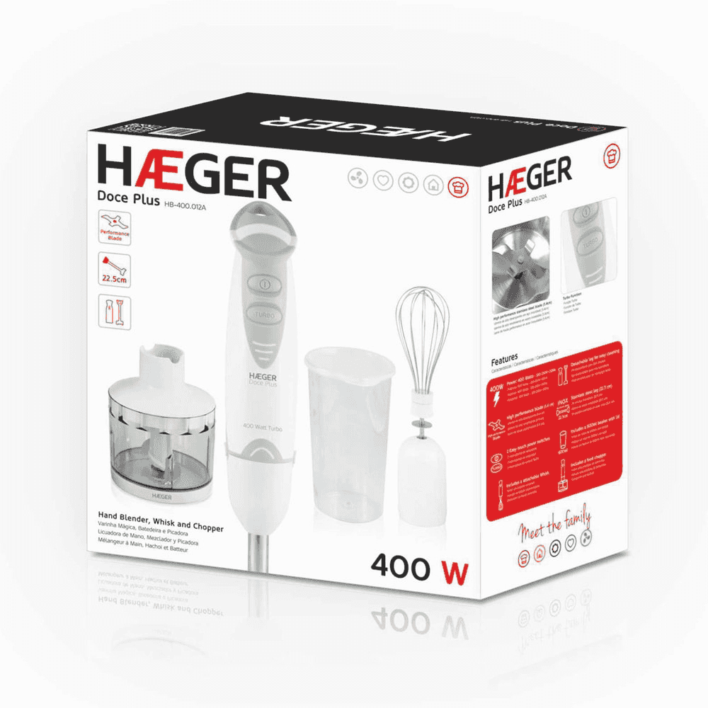 Haeger Wand Set Doce Plus 400W