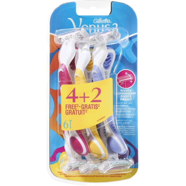 Disposable blades Gillette Venus Colors 6un