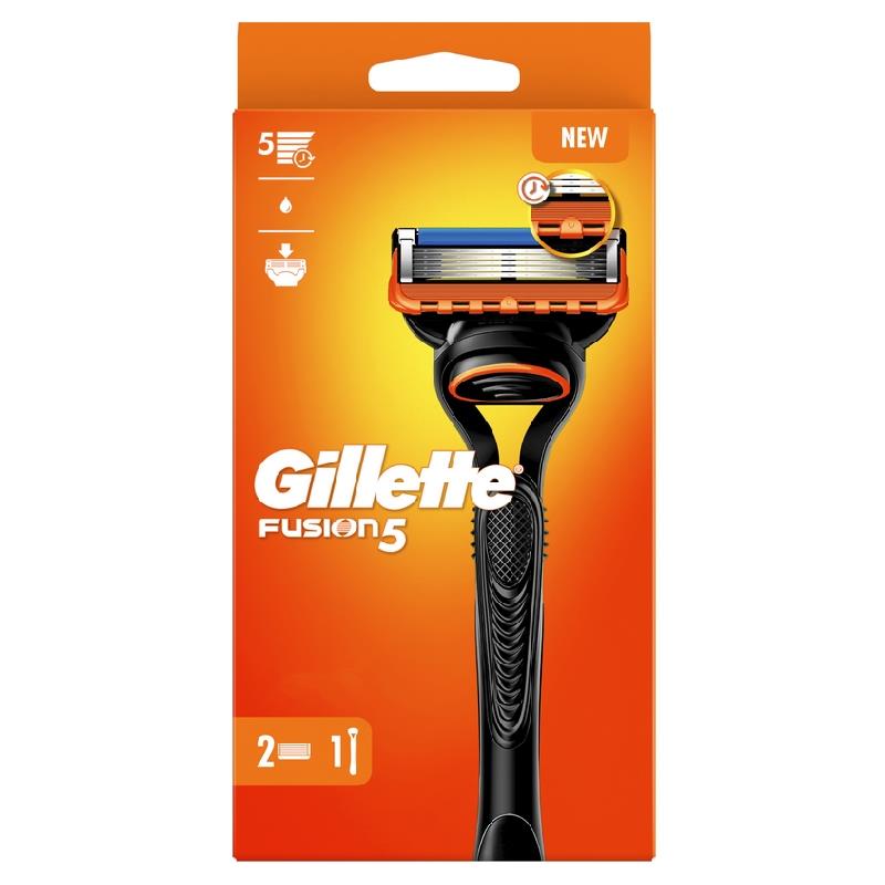 Gillette Fusion 5 machine + 2 refills