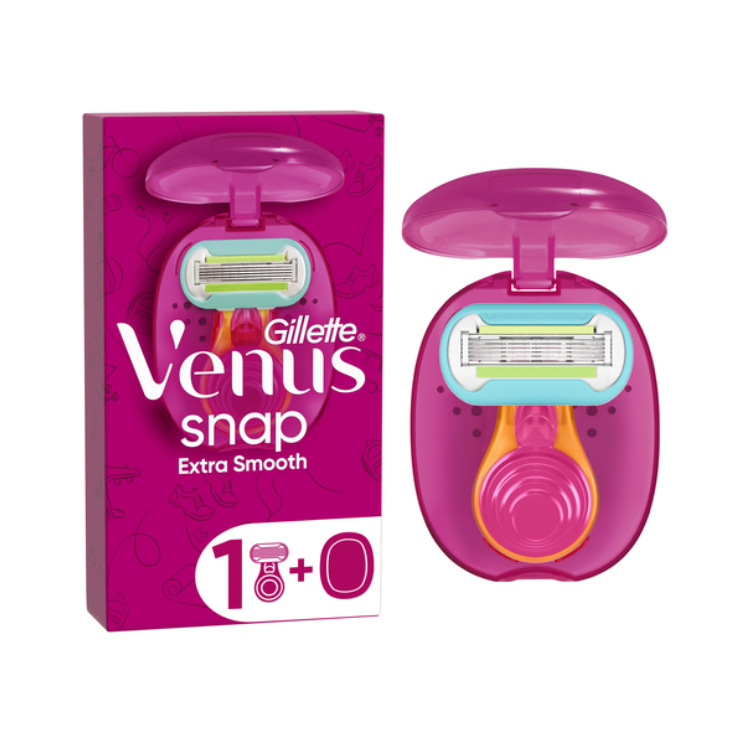máquina depilatória snap extra smooth venus 1 un