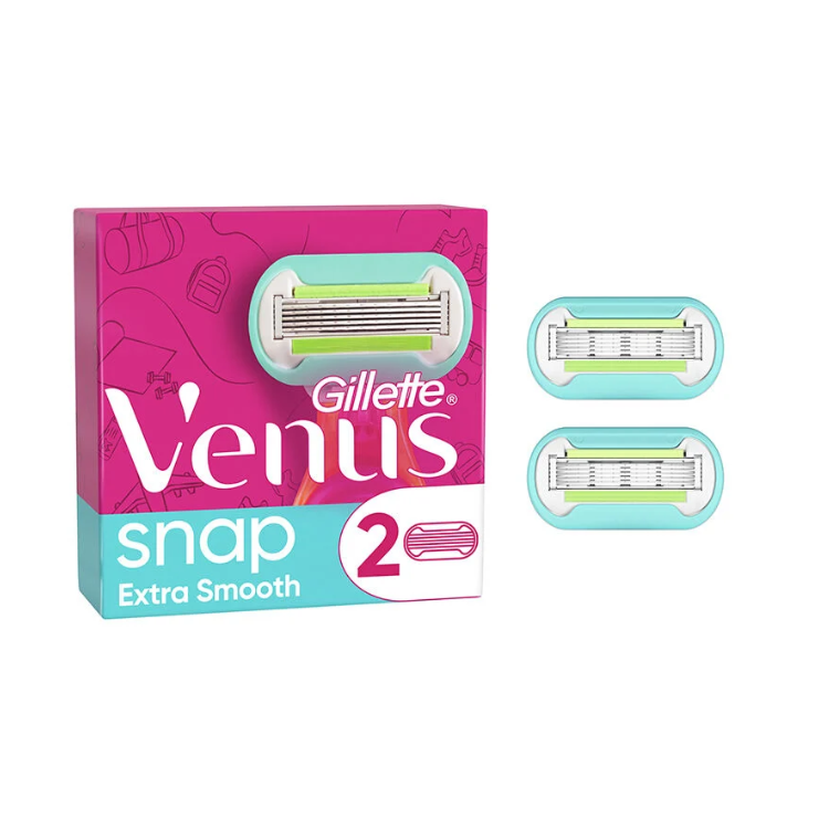 Recagas Gillette Venus Snap Extra Smooth 2un