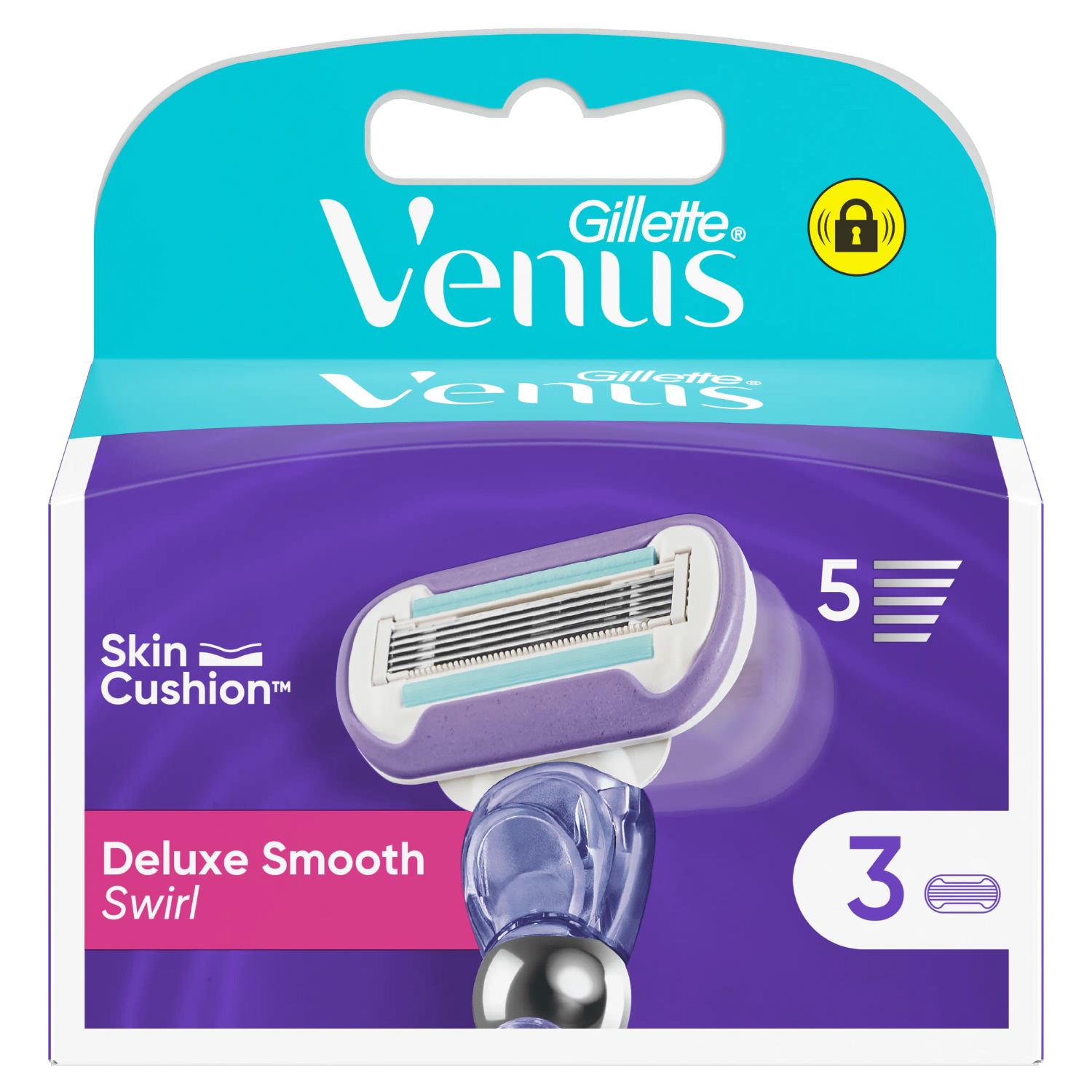 Gillette Venus  Extra smooth swirl blade refil 3un