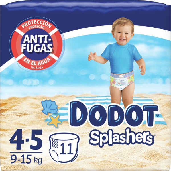 Dodot Splashers diapers S.4-5 9-15kg 11un