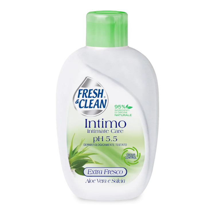 Aloe vera and sage intimate gel, fresh & clean, 250 ml