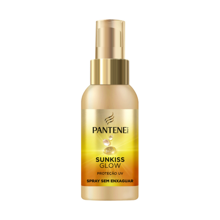 Pantene Sunkiss Glow UV Protection Hair Spray 75ml