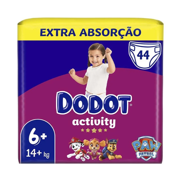 Fraldas Dodot Activity Extra T4+ 44un