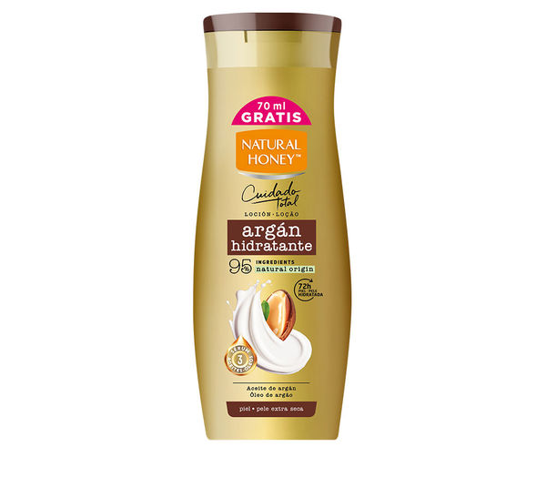 Natural Honey Shower Gel with Argan Oil 400ml