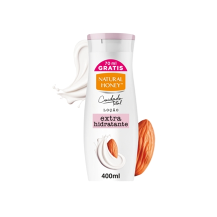 Natural Honey Shower Gel with Almond Oil, 400ml
