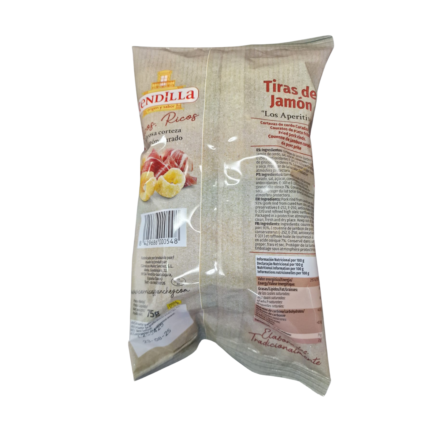 Torresmos Sabor Original Tendilla 75g