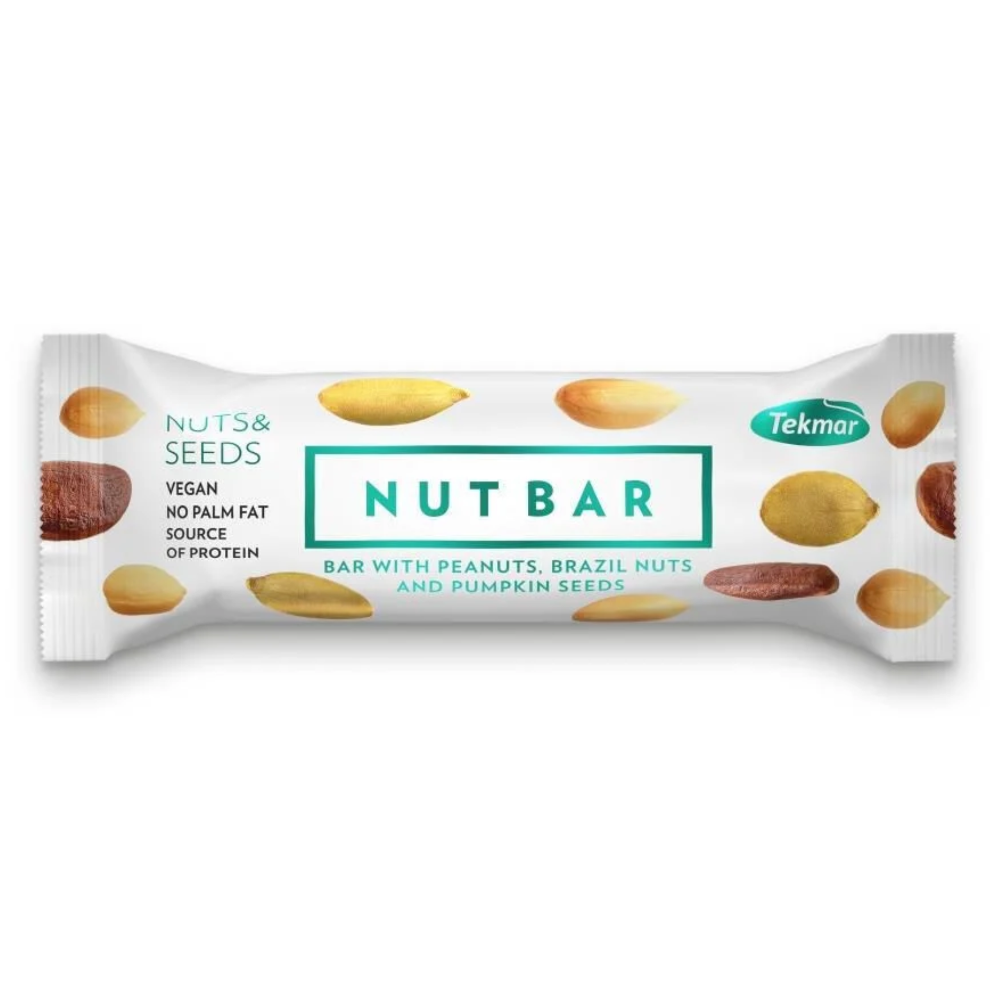 tekmar nuts & seeds cereal bar 40g