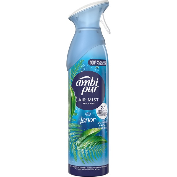 Ambientador aerossol Ambipur Brisa Marinha 185ml