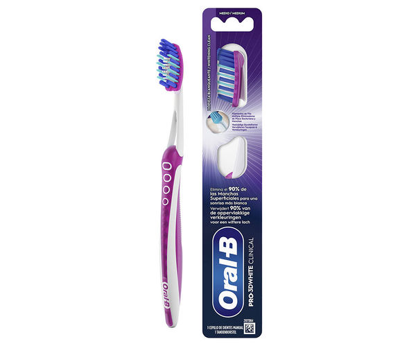 Toothbrush Oral-B Pro-3D WHITE Clinical 1un