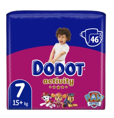 Fraldas Dodot Activity Extra T7 46un
