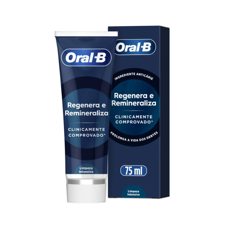 Pasta de dentes Oral-B Clinical Regenera e Remineraliza 75ml
