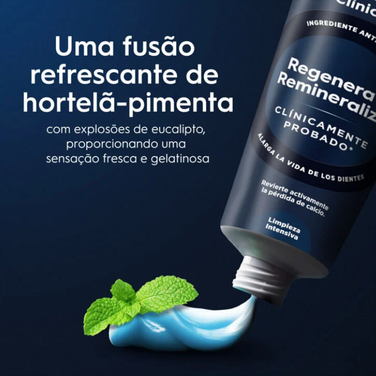 Pasta de dentes Oral-B Clinical Regenera e Remineraliza 75ml