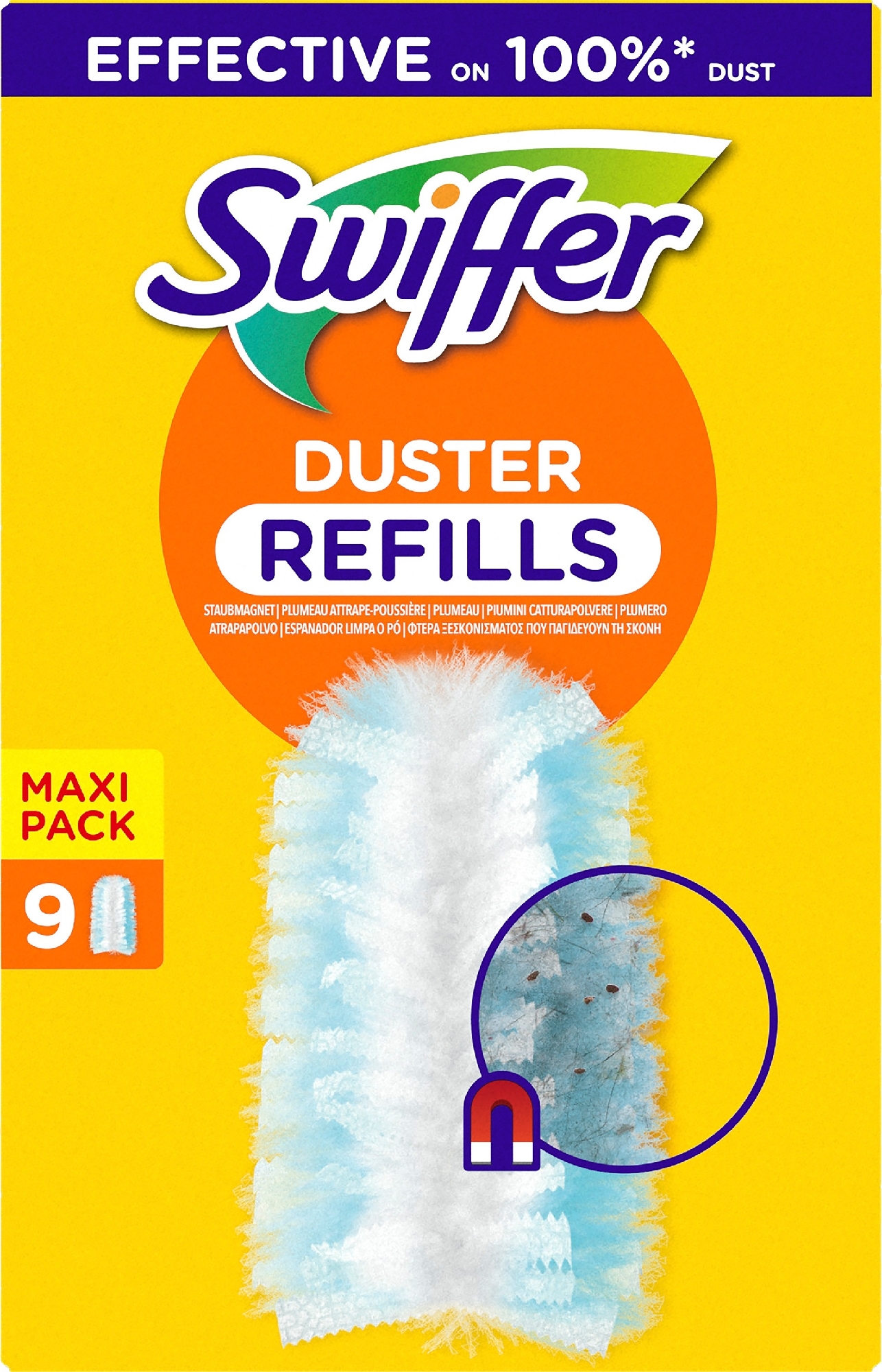 Recargas para espanador Swiffer Duster 9un