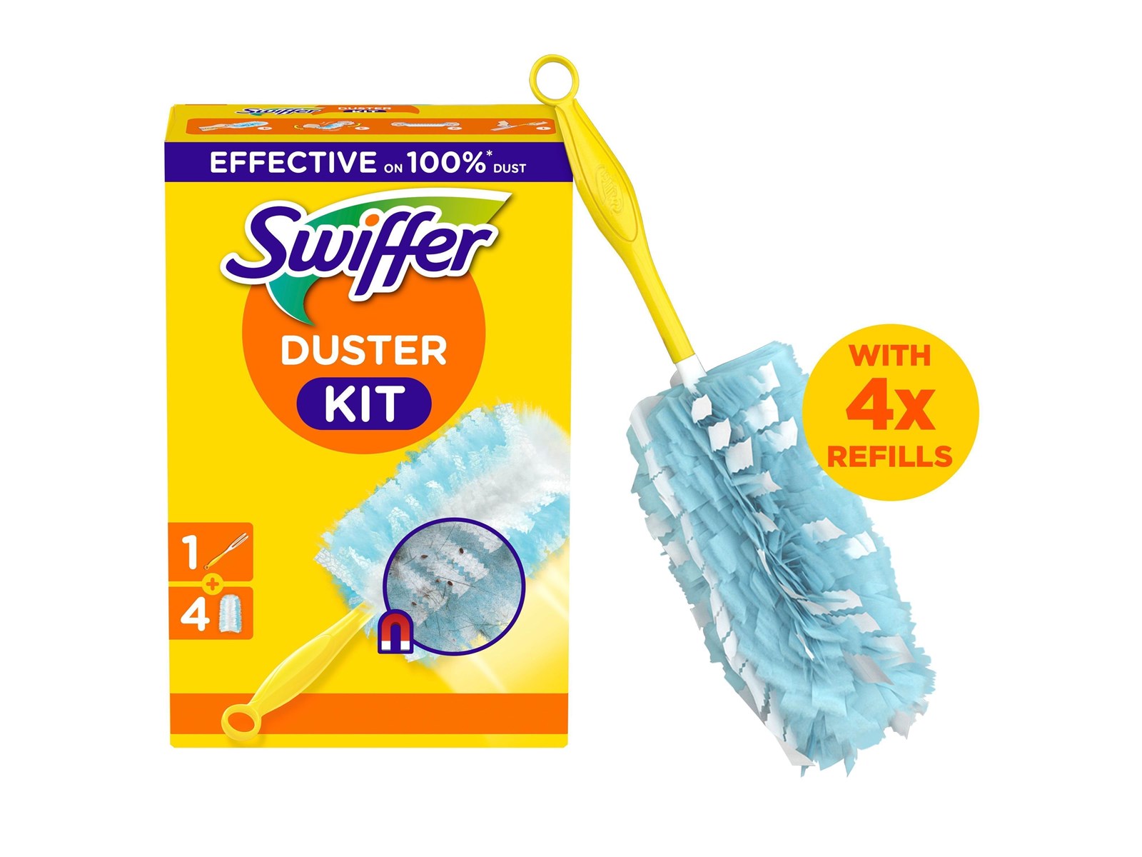 Swiffer Duster Duster + 4 Refills