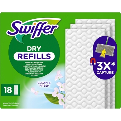 Swiffer mop cloth refill Clean & Fresh 18un