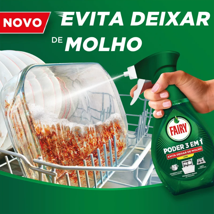 Fairy Lemon Hand Dishwashing Detergent Spray 500+500ml