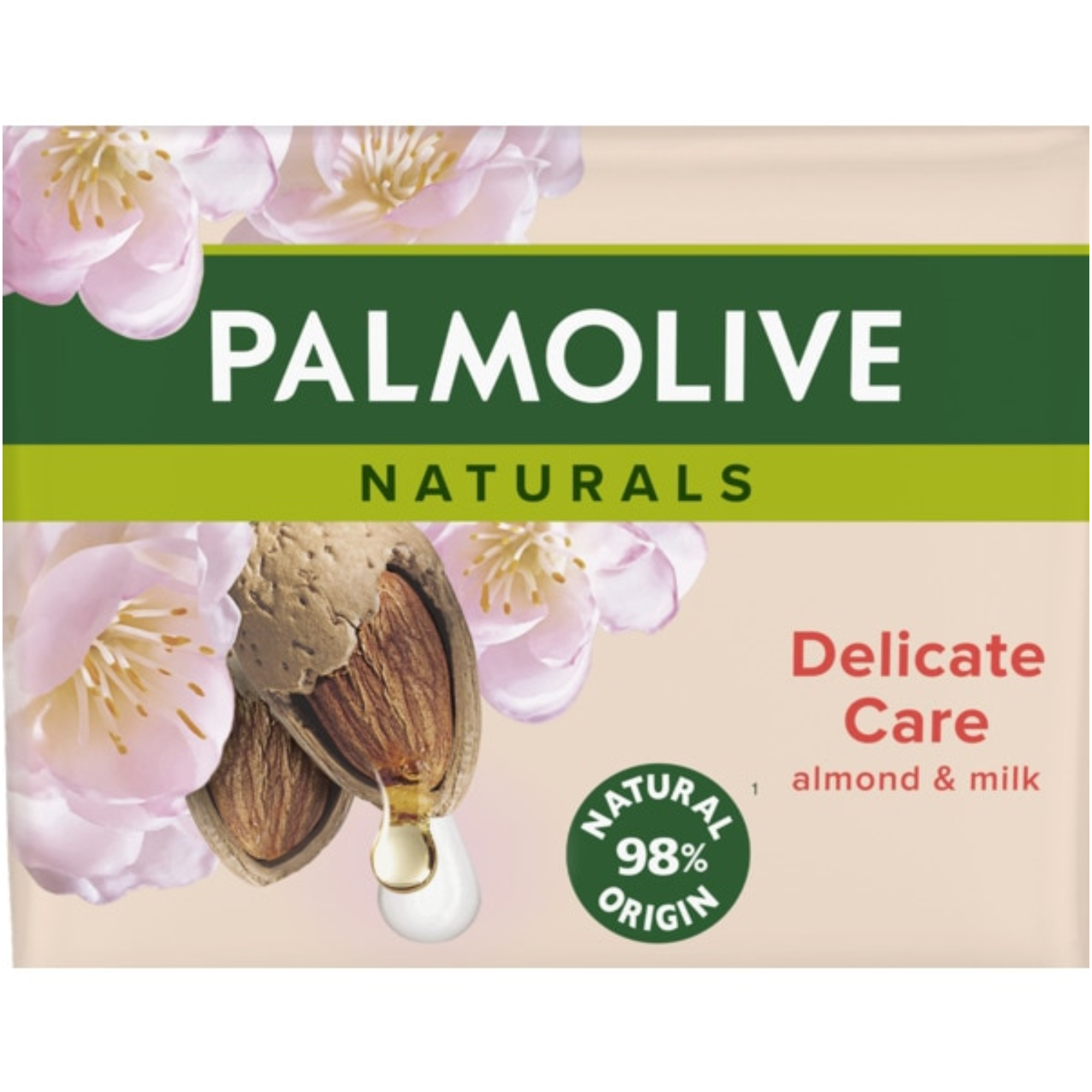 Almond bar soap Palmolive 4un x90gr