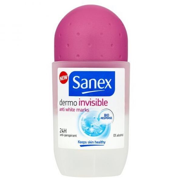 Desodorizante Roll-On Invisível 24h 45ml Sanex