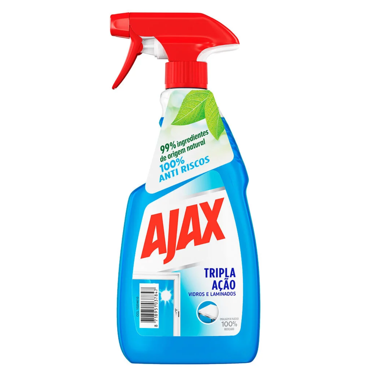 Limpa vidros Ajax Tripla Ação 500ml