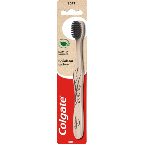 Soft Toothbrush Colgate Bamboo Carbon 1un