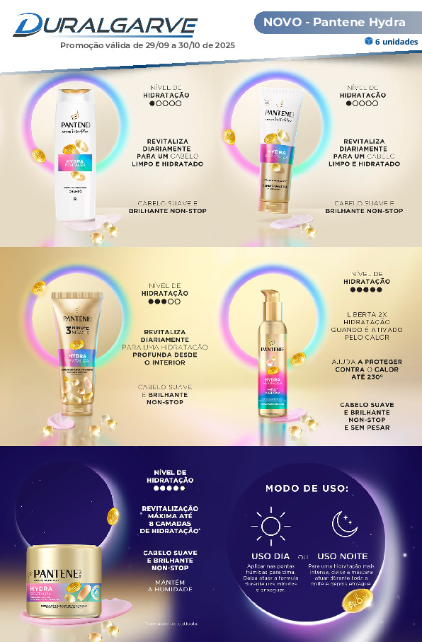 Novo Pantene Hydra | Promoção de 28/09 a 30/10